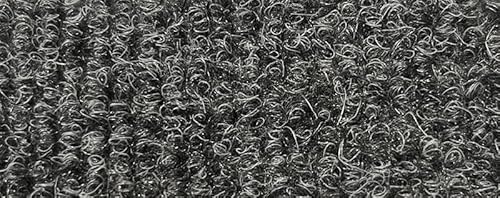 Supacord Tile Steel Grey Modern Plain Fibrebonded Carpet Tiles for Home (All Rooms), 20 Tiles per Pack, Suitable for underfloor Heating