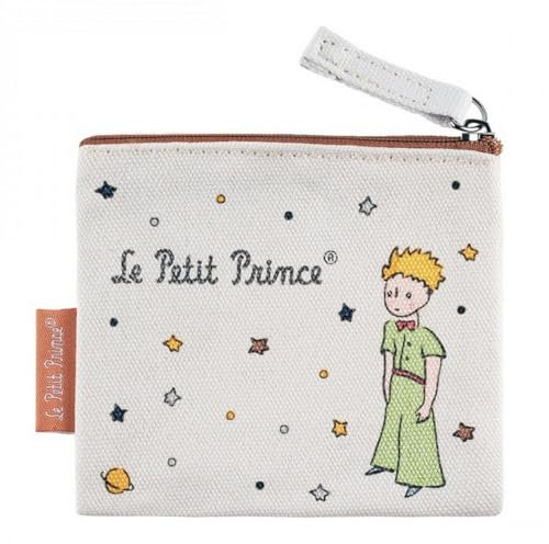 Pe Jour Paris Portemonnaie Der kleine Prinz, weiß, Geldbörse – Uni, 3+, Baumwolle, weiß, Geldbörse Der kleine Prinz