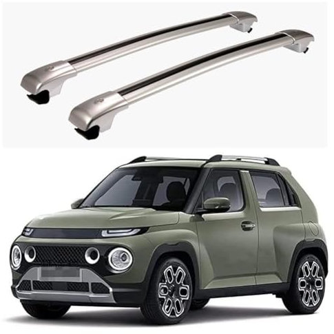 KGUXA Autodachträger für Hyundai Casper 2021 2022,Aluminium Roof Rack Railing Rack,for Bicycle Carrier, Roof Boxes or as Ski Holder,B
