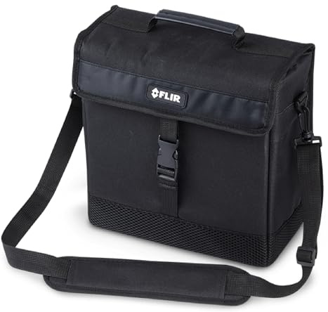 Flir TA91 Robuste Tragetasche mit Schultergurt | Verstellbare Fächer, robustes Äußeres, weiche Netztasche, organisiert Messgeräte und Zubehör