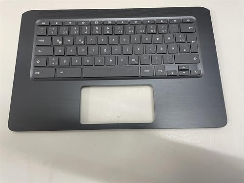 Per HP Chromebook 14A G5 L14354-041 Tastiera Copertura Palmrest Tedesca Deutsche Germania Tastatur Deutsch Deutschland
