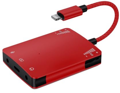 Fuhjythy Audio Interface for Recording/Live Streams and Podcasting Universal Plug-And-Play External Sound Card Live Converter A