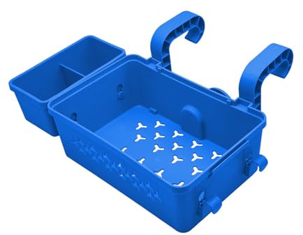 42x21x13 Cm Portaoggetti A Bordo Cestino A Bordo Piscina Piscina Realizzato Cesto Portaoggetti Per Piscina Fuori Terra Vassoio Per Prestazioni Di Lunga Durata, È Facile Da Smontare