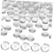 Healifty 300 Pezzi Biglie Trasparenti Perle Decorative per Vasi Acquari e Decorazioni da Riempitivo per Piante Idroponiche Design Unico