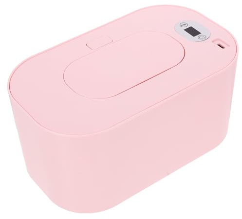 Baby Wipe Warmer Box with Large Capacity Abs Heater for Diaper Changes | Energy Saving Heating, Warms Upper Tissue, Non-slip Design, Practical Baby Care, Wipe Warmer Use