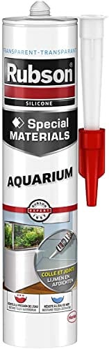 Rubson - Colla e mastice per vetro, 280 ml, colore: Trasparente