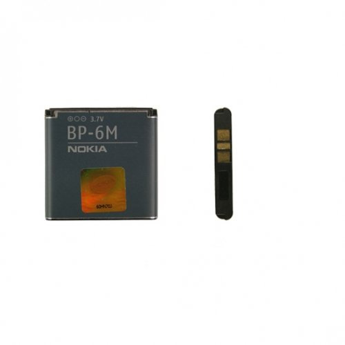KGC Import Batteria Originale Nokia BP-6M per Cellulare Nokia 9300-9300i - 3250-6151 - 6233-6234 - 6280-6288 - N73 - N77 - N93