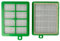 vhbw Lot filtres HEPA compatible avec Philips Universe FC 9016, FC 9017,FC 9018, FC 9019, FC 9020, FC 9021, FC 9022, FC 9023 remplace AEF 12,H12