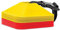 SKLZ 2-Inch Mini Cones for Agility and Plyometric Training, Set of 20, rot und gelb, 3426
