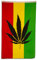SCAMODA Party-, Freizeit- und Motiv-Flaggen aus wetterfestem Material, Outdoor-Fahne (Marihuana) 150x90cm