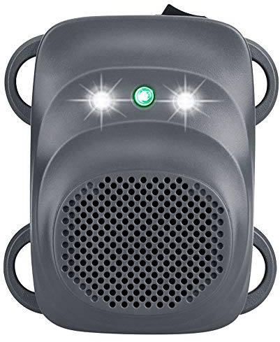 Angveirt Rodent Repellent for Car Engine Under Hood Rodent Repeller with Strobe Lights Ultrasonic Mouse Repellent Mice Deterrent Squirrel Repeller RV Protection for 12V 24V Car Battery 1 Pack