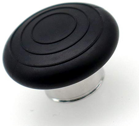 Deal4GO Thumbstick für Xbox One Elite 2 Controller, Konvexe Kuppel, Schwarz, 1 Packung