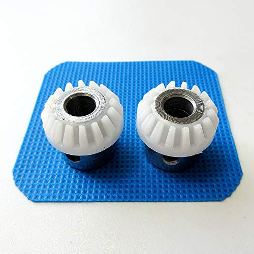 2 Stück Riemenwelle (oben vertikal) Gear 446021 für Singer 3102,3103,3105,3130,3140+