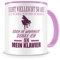 Samunshi® Klavier Tasse mit Spruch Geschenk für Musiker Tasse Klavier Becher Kaffeebecher Lustige Tassen zum Geburtstag Teetasse rosa 300ml