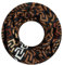 Majea Damen Loop Schal Schlauchschal Halstuch (880025) (braun 4)