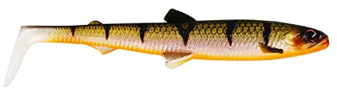 Westin BullTeez Shadtail 9,5cm 7g - 2 Gummifische, Farbe:Bling Perch