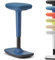 TREND OFFICE Trendoffice to-Swift, ergonomischer Stehsitz/Hocker mit Wippfunktion, Stehhilfe, höhenverstellbar, modernes Design, Homeoffice, by Dauphin (Ocean Blue)