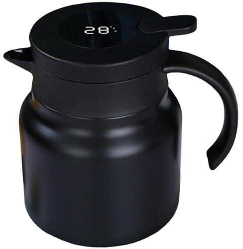 Haowul Jarra Termo De 800, Cafetera De Acero Inoxidable, Hervidor, Jarras De Café, Tetera para Bebidas Frías Y Calientes, a Prueba De Fugas con Filtro Infusor