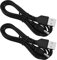 ECSiNG 2 STÜCKE USB Ladekabel USB Zu DC 3,5 Mm Rundloch Ladekabel Kompatibel mit Fairywill Elektrische Zahnbürste Stereo Kleiner Ventilator Reiniger 5V 1A 1 Meter Schwarz