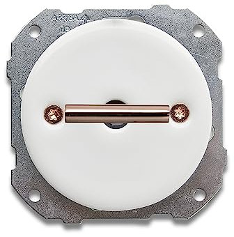 FONTINI - Va-et-vient métal cuivre brillant porcelaine blanche DO LOW