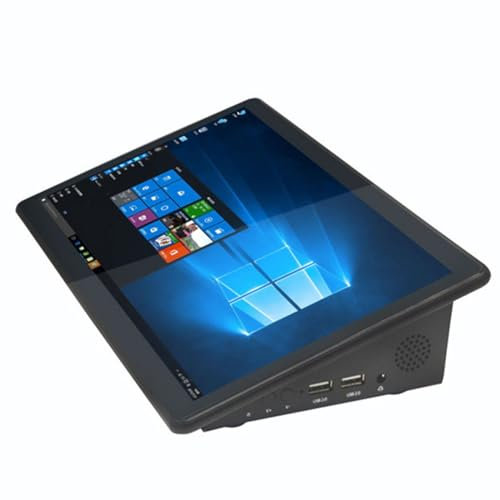 YXH-LPMM 10/11.6 Inch Rugged Tablet Desktop Box All-In-One Android Win Touch Screen Industrial Industrial Control Tablet Computer,WIN10+4GB+64GB+dualserialports