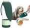 Gourde 2 en 1 pour chien - Pour les déplacements - Petite bouteille d'eau pour chien - Pour les déplacements - Pour la vie quotidienne, le camping, les voyages