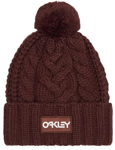 Oakley Harper Pom Beanie für Herren, Grenache, Einheitsgröße