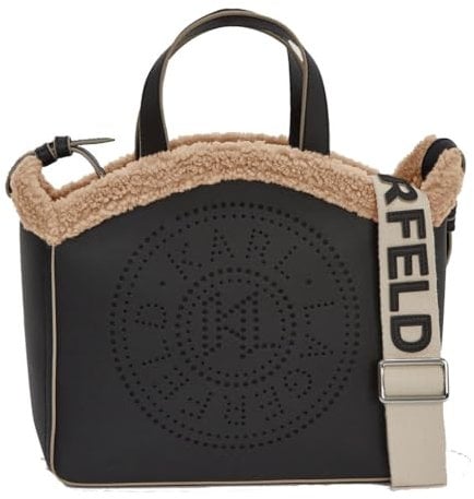 KARL LAGERFELD Hand- en schoudertas Cognac STUK