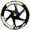 YHGGDN Motorrad Radnaben Rad Aufkleber Motorrad-Radaufkleber Für Suzuki GSR 750 600 400 GSR 750 GSR 600 GSR 400 GSR750 GSR600 GSR400 Reflektierende Felgenaufkleber Streifenband Streifen(Farbe 8)