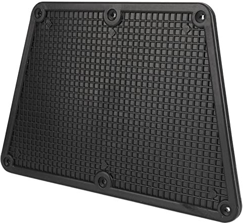 Außenbordplatte, Kunststoff-Spiegel-Außenbord-Montageplatte, Motorhalterungspolster für Schlauchboot, Yacht, Kajak, Kanu, Fischerboot (schwarz)