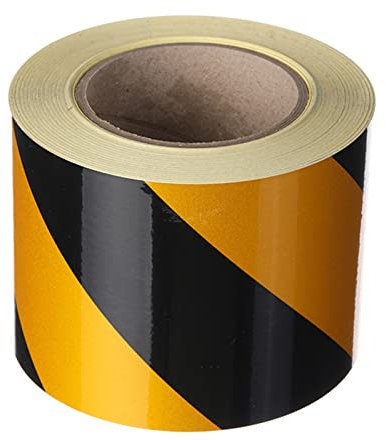 Reflektierendes Klebeband, Sicherheitswarnstreifen, Sicherheitsbänder, Warnband, Nicht klebendes Absperrband, Fahrspur- und Abstandsmarkierungsband