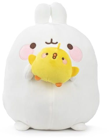 Play by Play Molang PIU PIU Plüschtier, 14 cm, 16 cm, 760024980 (Molang mit PIU PIU)
