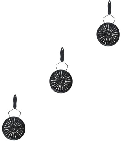 PRETYZOOM 3 Pz Piastra di conduzione del Calore Collo di Cigno Piastra diffusore di Calore Aria Piastra riscaldante Piatto riscaldante Cucina Essenziale Protezione della Stufa a Gas pp Black