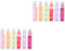 minkissy 2 Sätze Lippenöle In Tablettenform Glänzendes Lippentönungspaket Transparenter Lippenkonturenstift Klebriger Lipgloss Saftmaske Sonnenschutz Saftset Lipgloss 6 Stück * 2