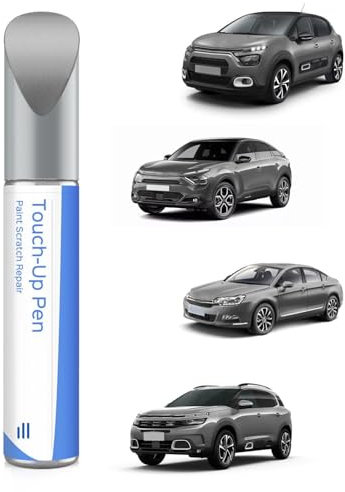 KCA / F4 Gris Artense Métallique / Gris Acier Métallique Retouche Peinture pour Citroen Correspondance Exact - Réparation des Rayures et Ébréchures