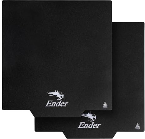 Creality Original Plateau chauffant magnétique amovible,2 pièces, 235x235 mm,couvercle pour Ender 3/Ender 3 Pro/Ender 3 V2/Ender 3 V2 Neo/Ender 3 Neo/Ender 3 S1/3 S1 Pro/Ender 5 Pro