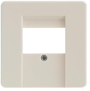 ELSO Central plate for Fernmit Socket TAE Ren perlweiß 503600