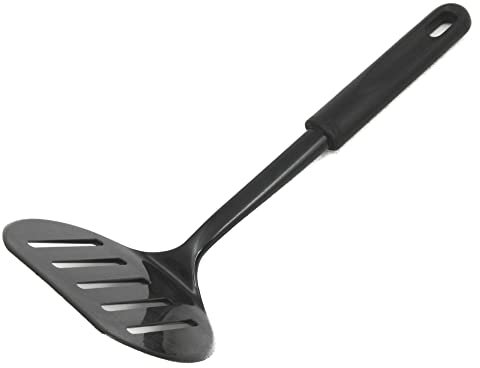 Chef Craft 17106 Select Jumbo Turner, Nylon Working End Plastic Handle, Black