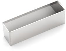 DE BUYER -3943.10 -cercle rectangle 10x2.5x3 cm, Argent