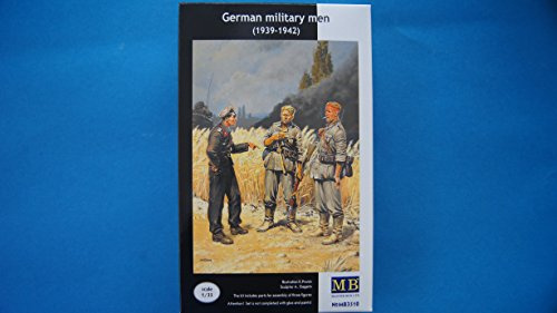 Masterbox 1:35 Scale German Military Men (1939-1942) Figure, Green