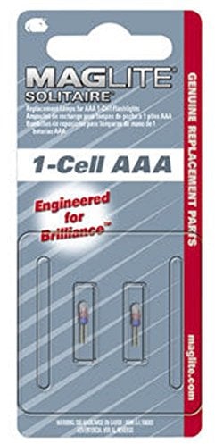 Maglite - Ampoule de rechange Solitaire (1 pile AAA) - Blister de 2