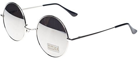 morefaz NEW Lennon UNISEX Damen Herren Retro Sonnenbrille UV400 Protection