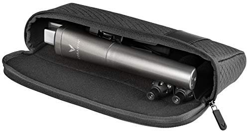 Coravin Wine Carry Case | For Travelling with your Wine Preservation Systems | Durable and Stylish| Internal Pockets for Gas Capsules | Black