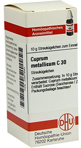 Cuprum Metallicum C 30 Globuli