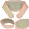Smallwise Trading Self Heating Neck Wrap Heat Health Clip Support Strap Pain Relief (Beige)