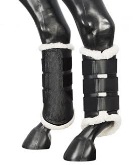 PFIFF 102036 Gamaschen Elda, geschlossene Arbeitsgamaschen gefüttert, schwarz, M