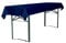 TexDeko® Tischdecke für Bierzeltgarnitur 250 x 100 cm Biertischdecke (Blau) Blickdicht waschbar & wiederverwendbar mit Oeko-TEX Zertifikat