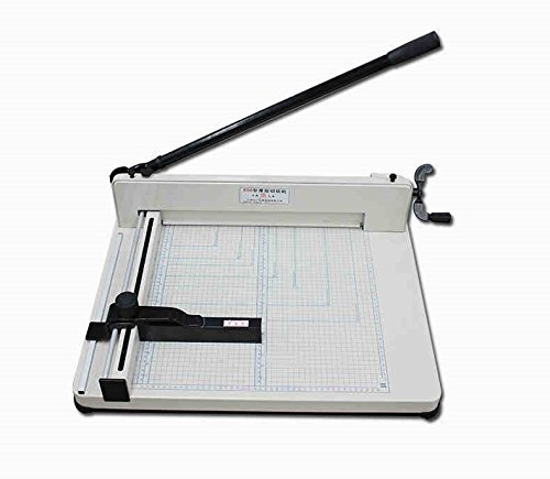 CGOLDENWALL YG-858 Industrielle Guillotine A3 Normal Manuelle Dicke Papierschneider Schneidemaschine Büro Papierschneider Papierschneidemaschine 0,1-36 mm Dicke