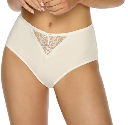 VIANIA! Taillenslip 184260 Helga hoher Schnitt super Mikrofaser Farbe Cream I Blau I Rot I Grau I Schwarz