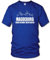 shirtloge - MAGDEBURG - Fanblock - Meine Heimat, Mein Verein - Fussball Fan T-Shirt - Royalblau - Größe L